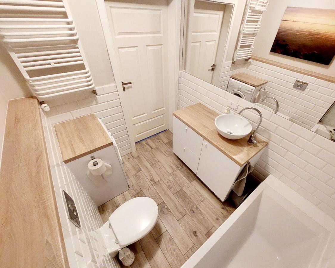 Apartament Blisko Plazy Gdaňsk Exteriér fotografie